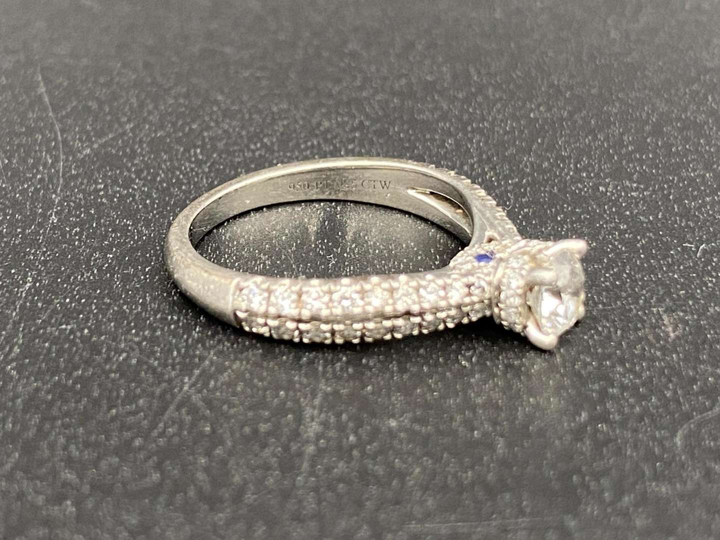 <p>VERA WANG, LOVE, platinum and diamond dress ring</p>