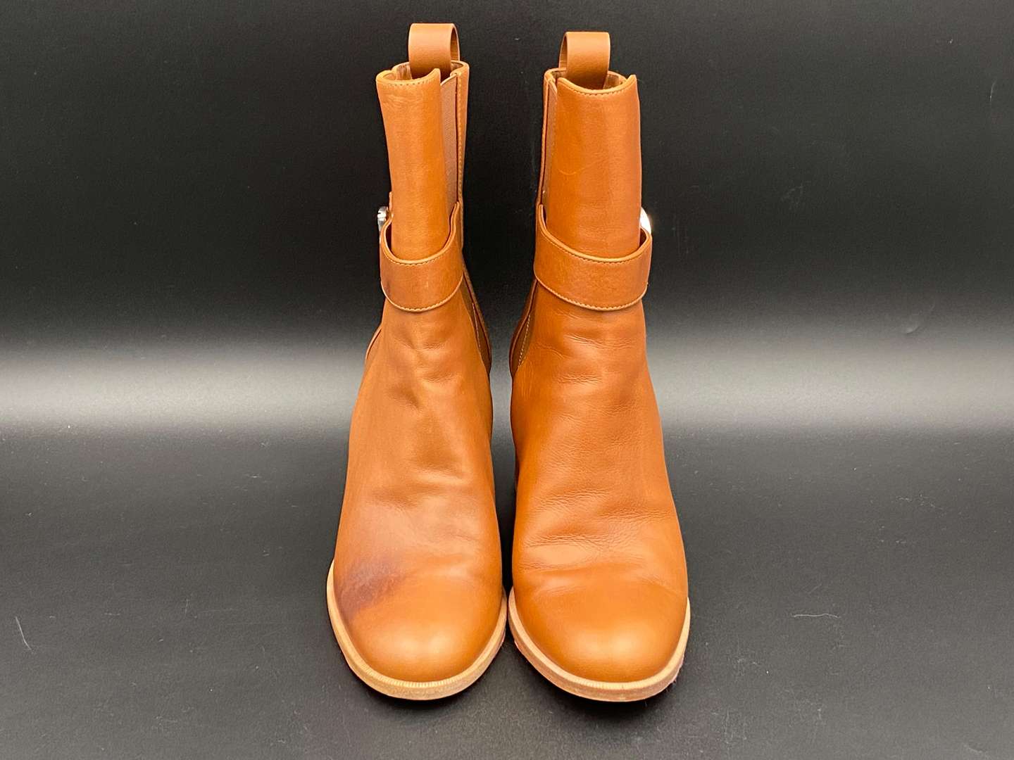 <p>CHRISTIAN LOUBOUTIN, Chelsea Booty, size 38</p>