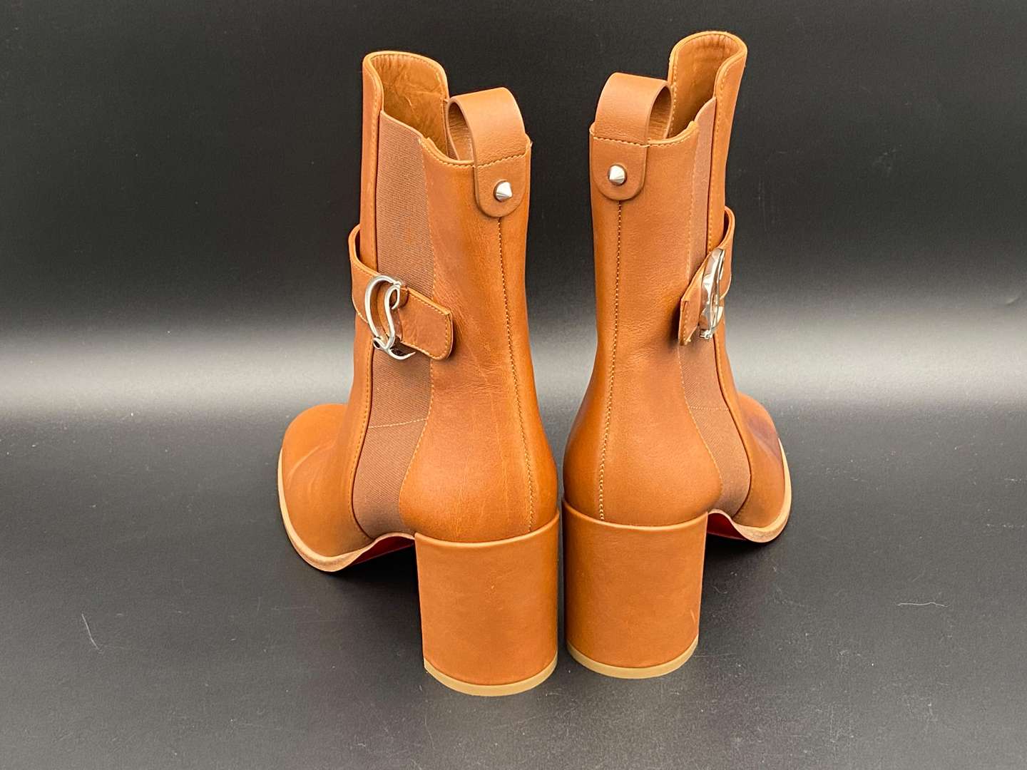 <p>CHRISTIAN LOUBOUTIN, Chelsea Booty, size 38</p>