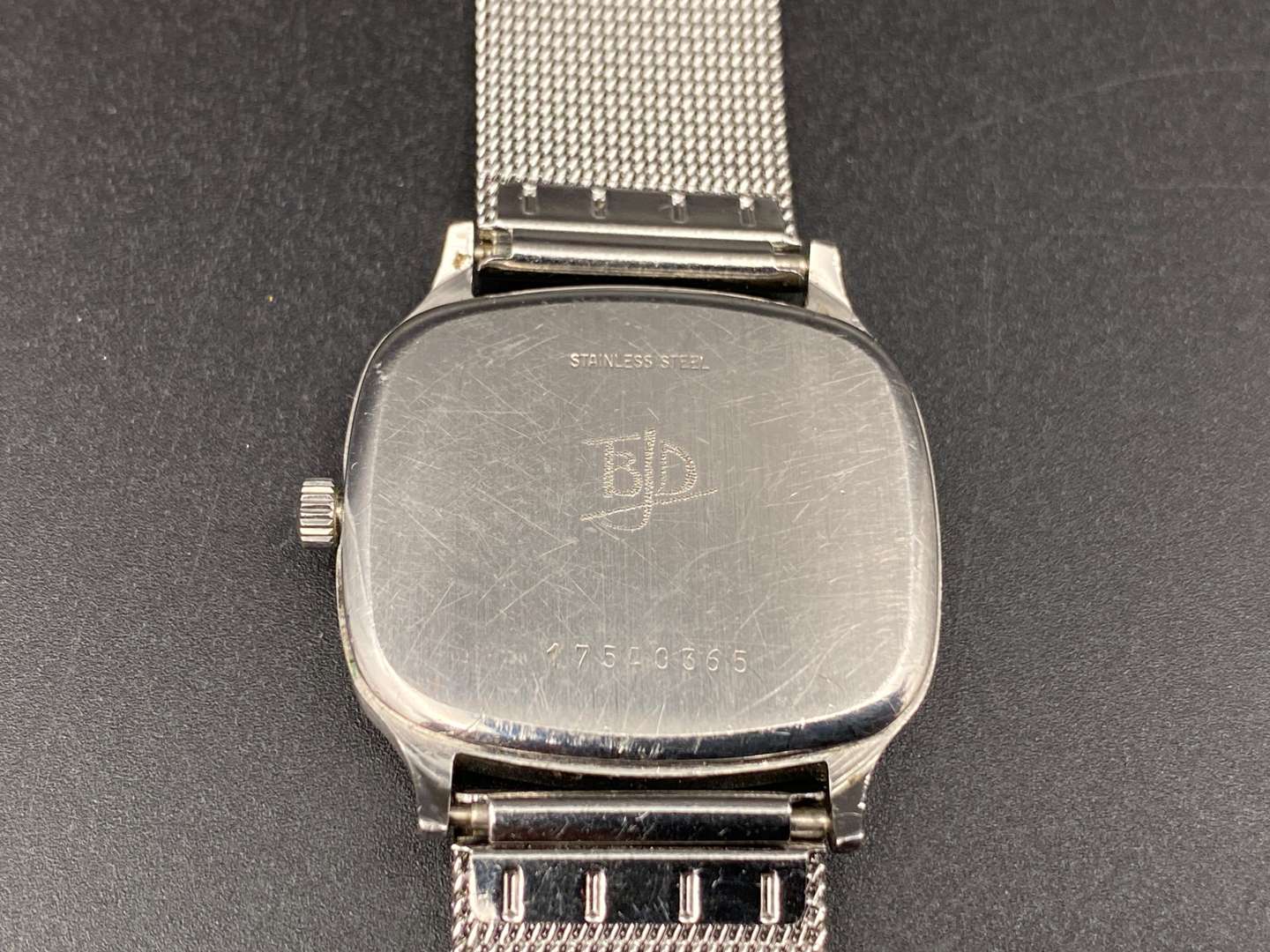 <p>LONGINES, stainless steel, manual wind, TV screen wristwatch</p>