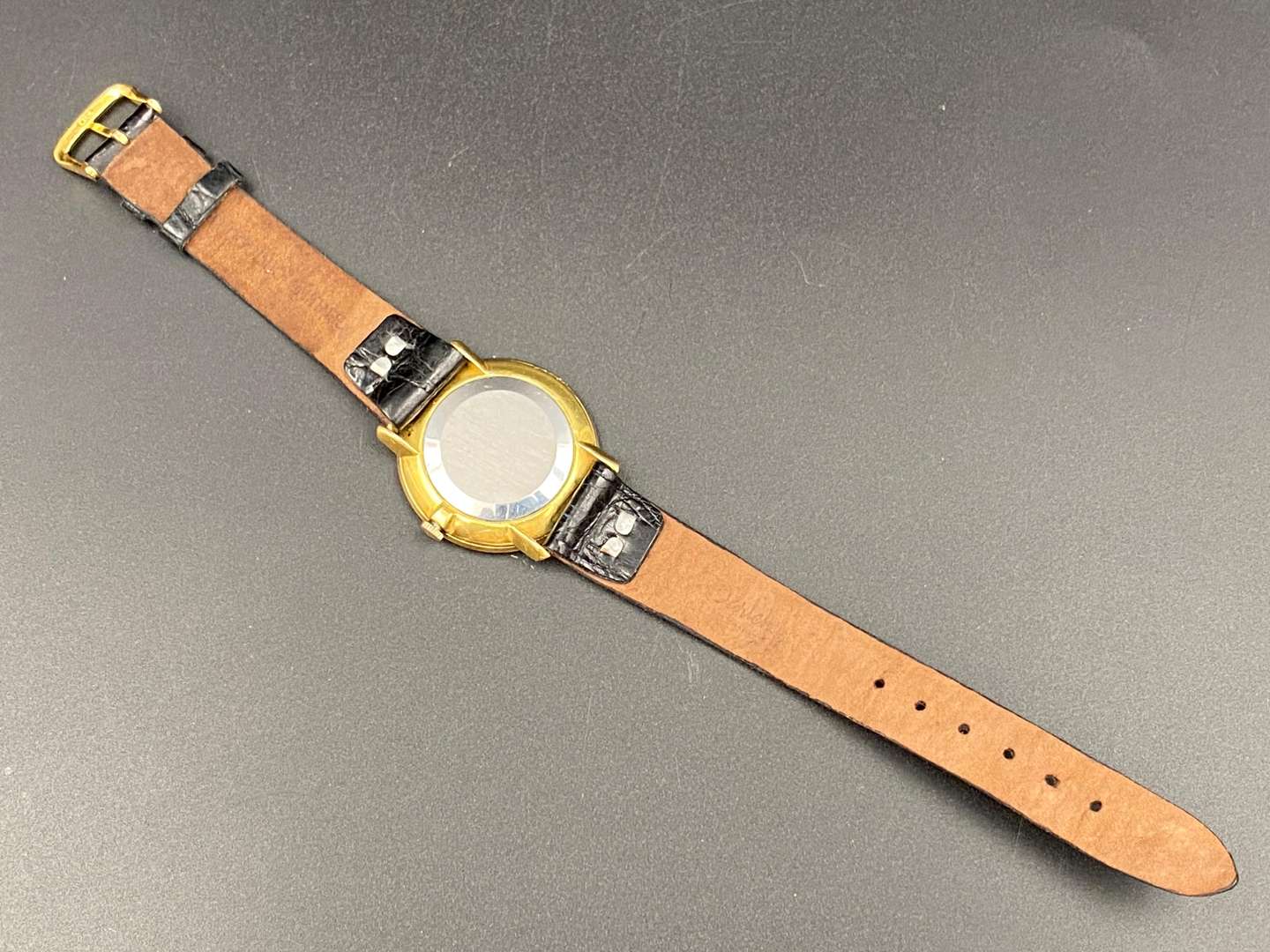 <p>OMEGA, DeVille, gold plated wristwatch, Cal 620, 25240686</p>