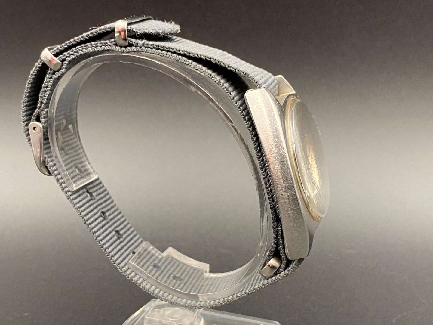 <p>HAMILTON, W10, stainless steel, government issue wristwatch, 1973</p>