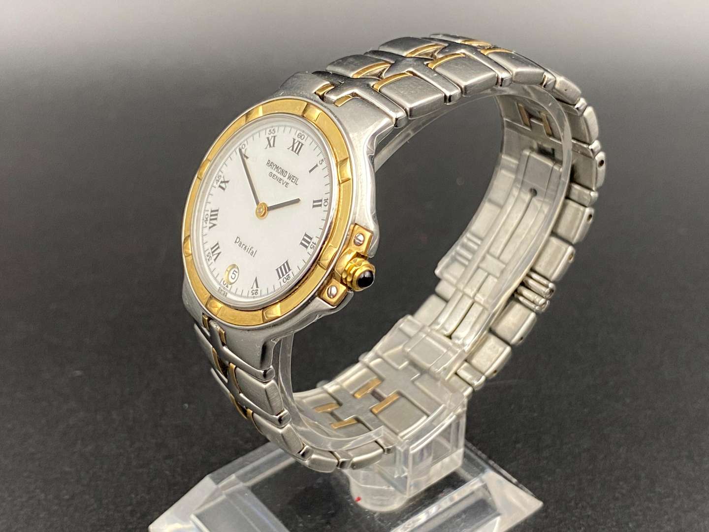 <p>RAYMOND WEIL, Parsifal, steel & gold plated, quartz wristwatch, 9190, B169006</p>