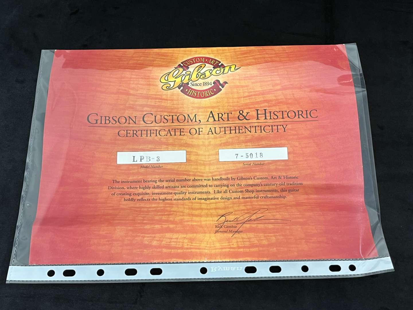 <p>GIBSON Les Paul Custom Black Beauty Jimmy Page guitar</p>