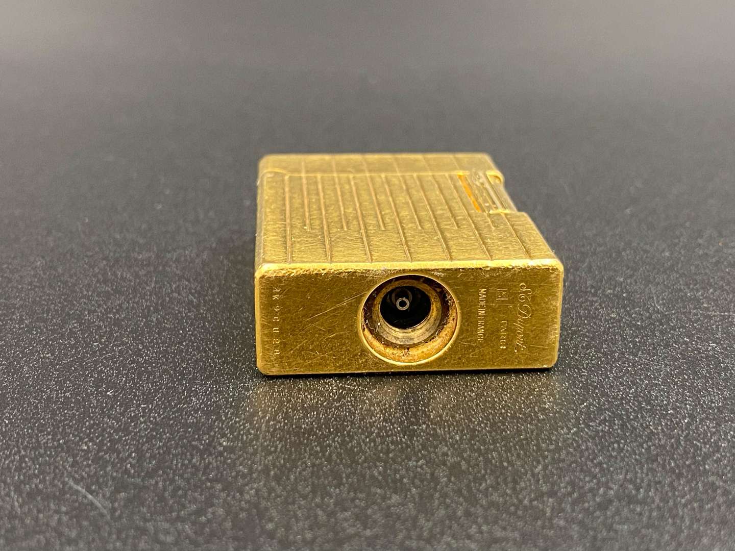 <p>DUPONT, a late 20th century gold plated gas lighter,</p>