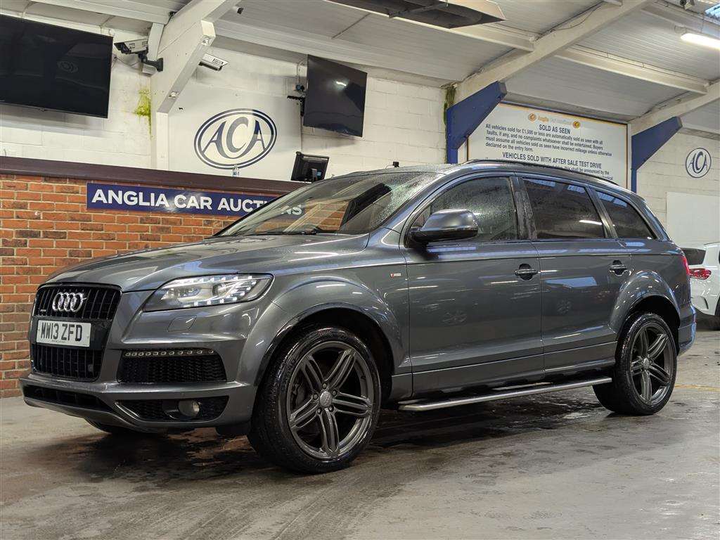 <p>2013 AUDI Q7 S LINE + TDI QUATTRO AUTO</p>