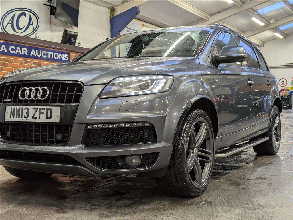 <p>2013 AUDI Q7 S LINE + TDI QUATTRO AUTO</p>