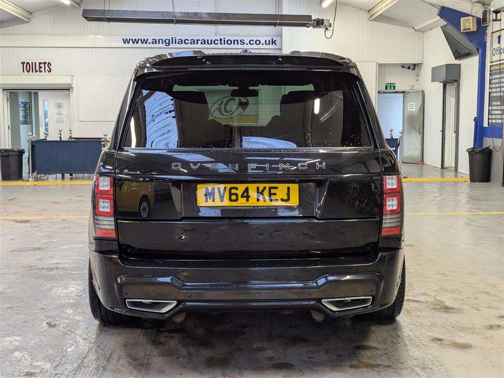 <p>2014 LAND ROVER RANGE ROVER AUTOBIOGRAPHY (OVERFINCH cert present).</p>