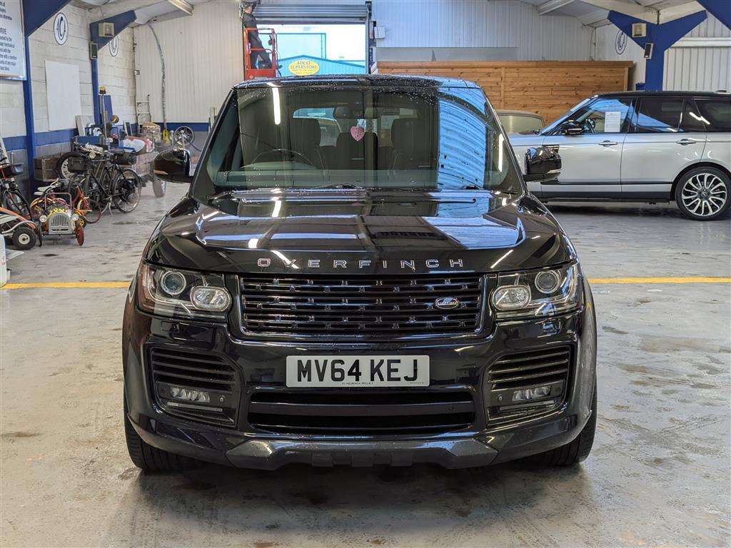 <p>2014 LAND ROVER RANGE ROVER AUTOBIOGRAPHY (OVERFINCH cert present).</p>