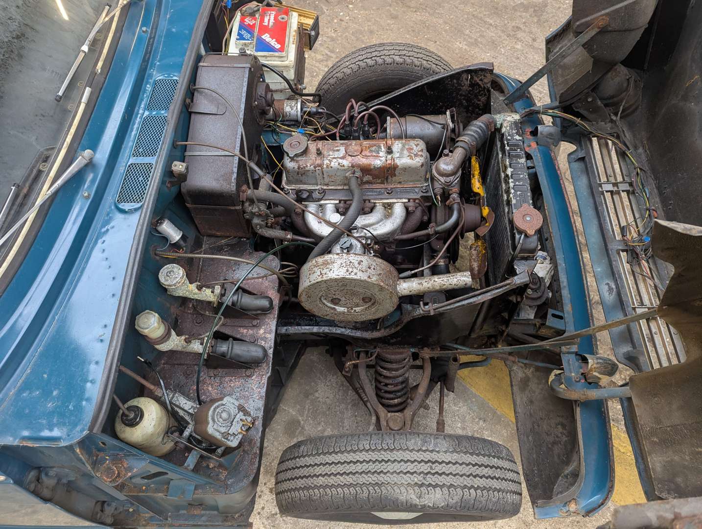 <p>1971 TRIUMPH HERALD 13/60 CONVERTIBLE</p>