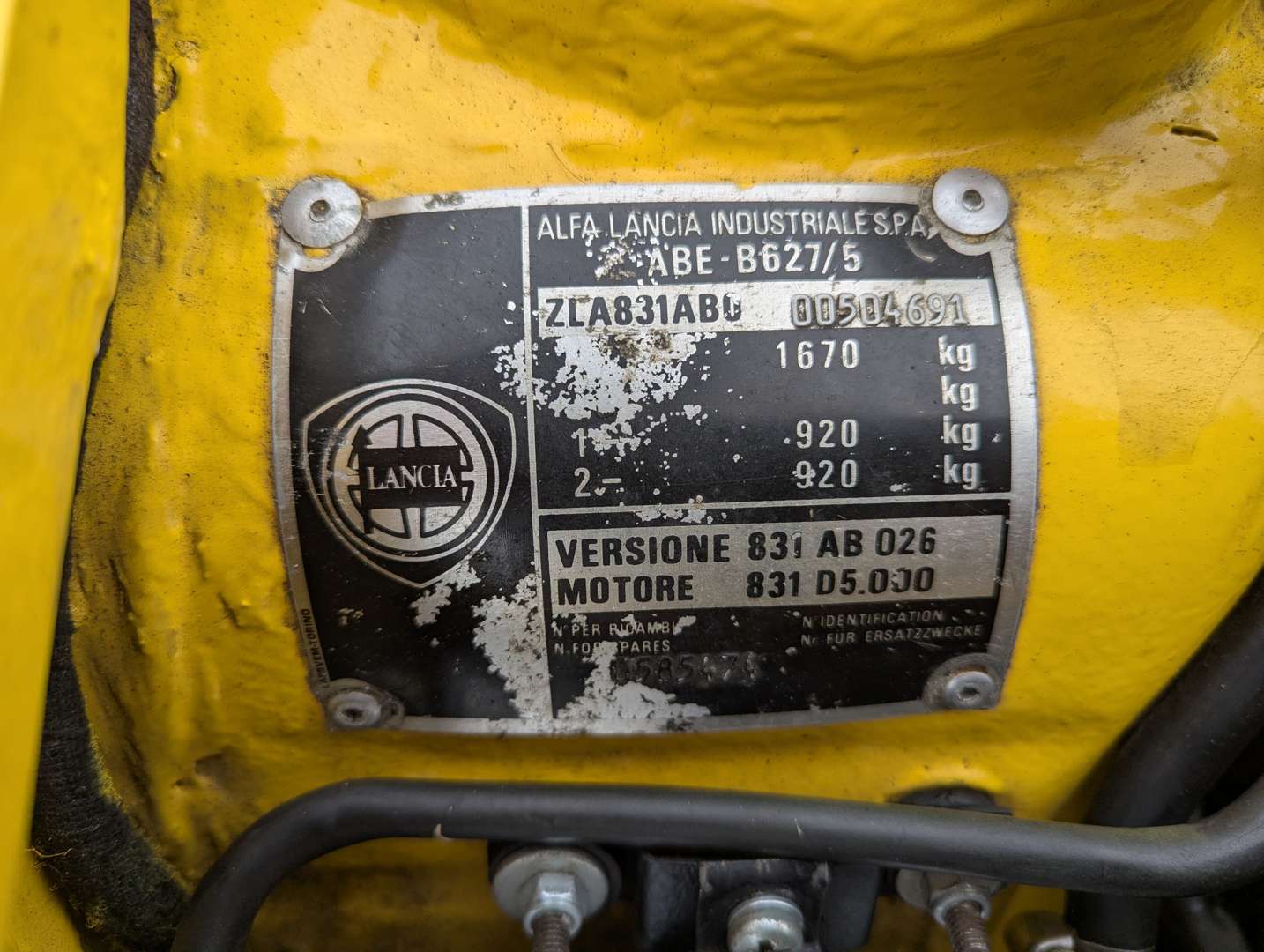 <p>1990 LANCIA DELTA HF INTEGRALE LHD</p>