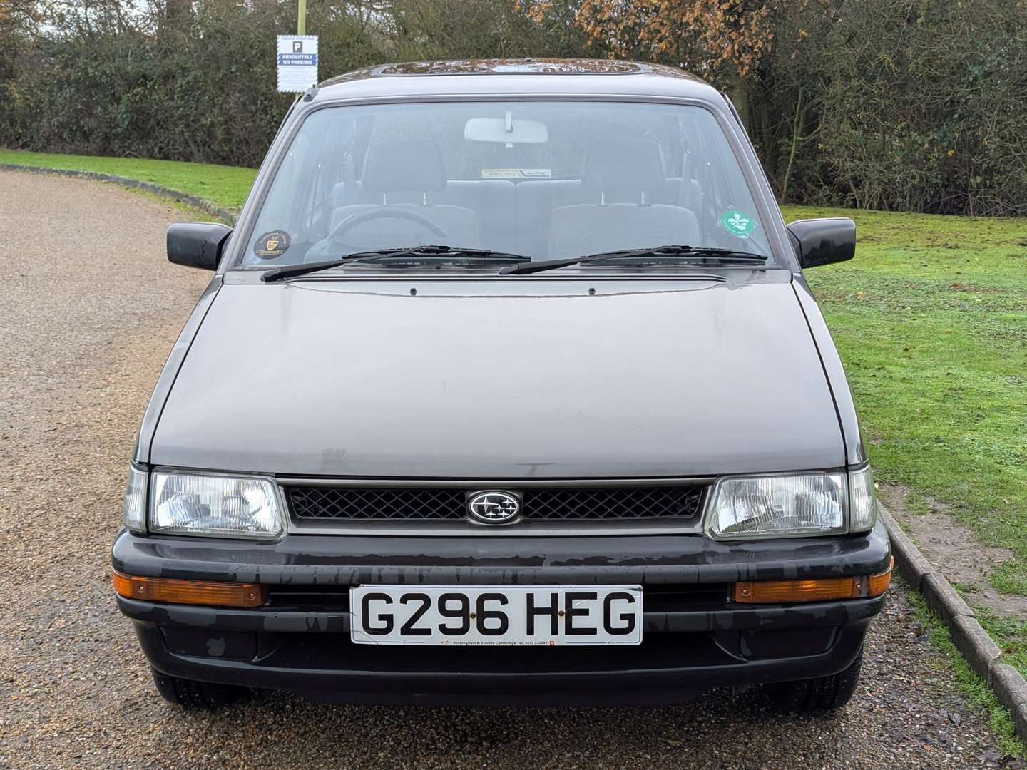 <p>1989 SUBARU JUSTY SL 4WD</p>