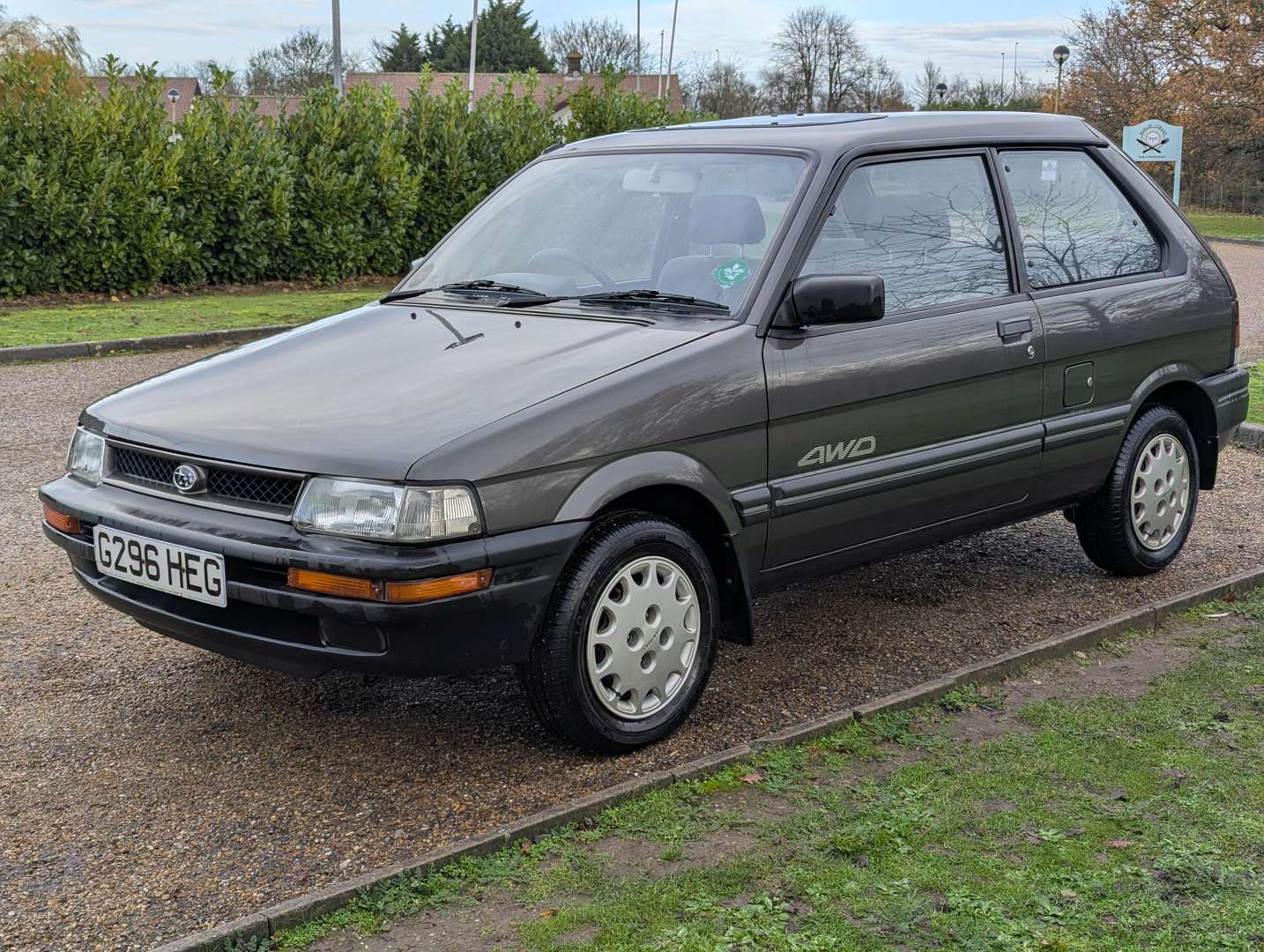 <p>1989 SUBARU JUSTY SL 4WD</p>