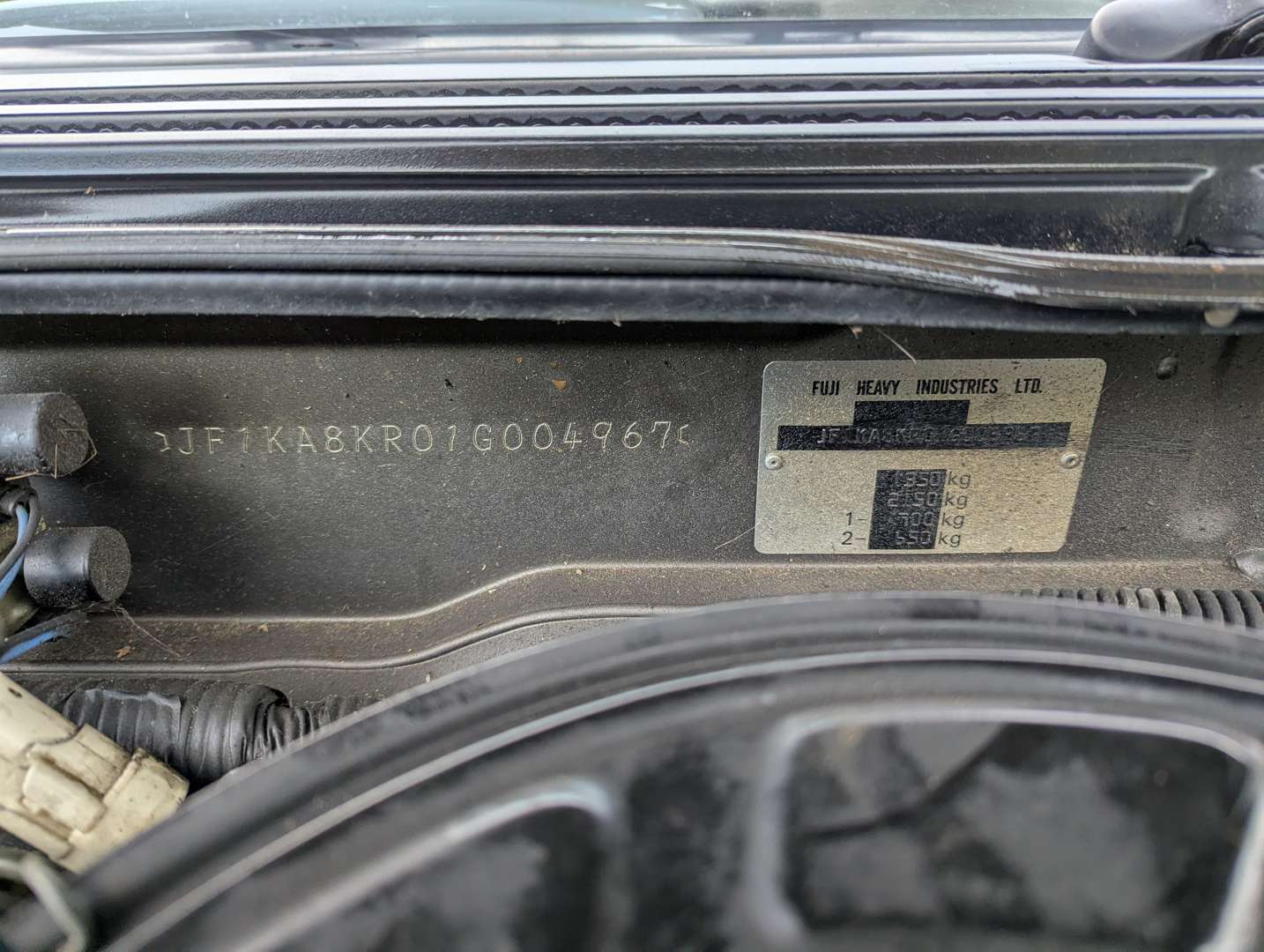 <p>1989 SUBARU JUSTY SL 4WD</p>