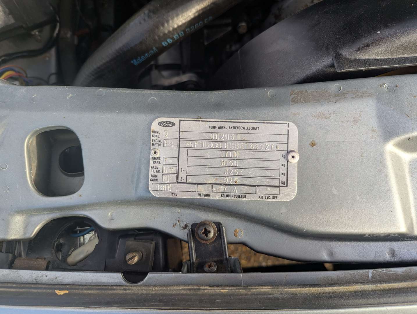 <p>1985 FORD SIERRA XR4I</p>