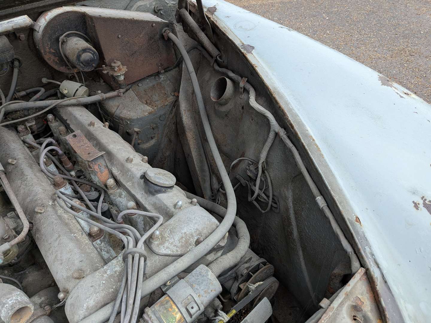 <p>1957 JAGUAR 240 MKI</p>