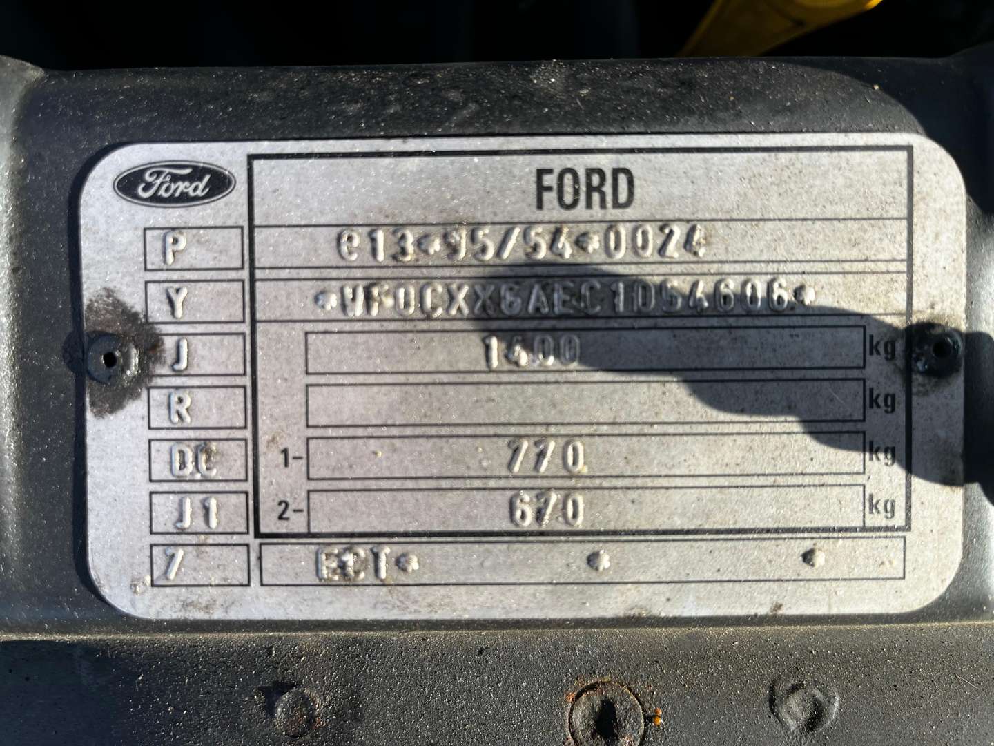 <p>2001 FORD PUMA</p>