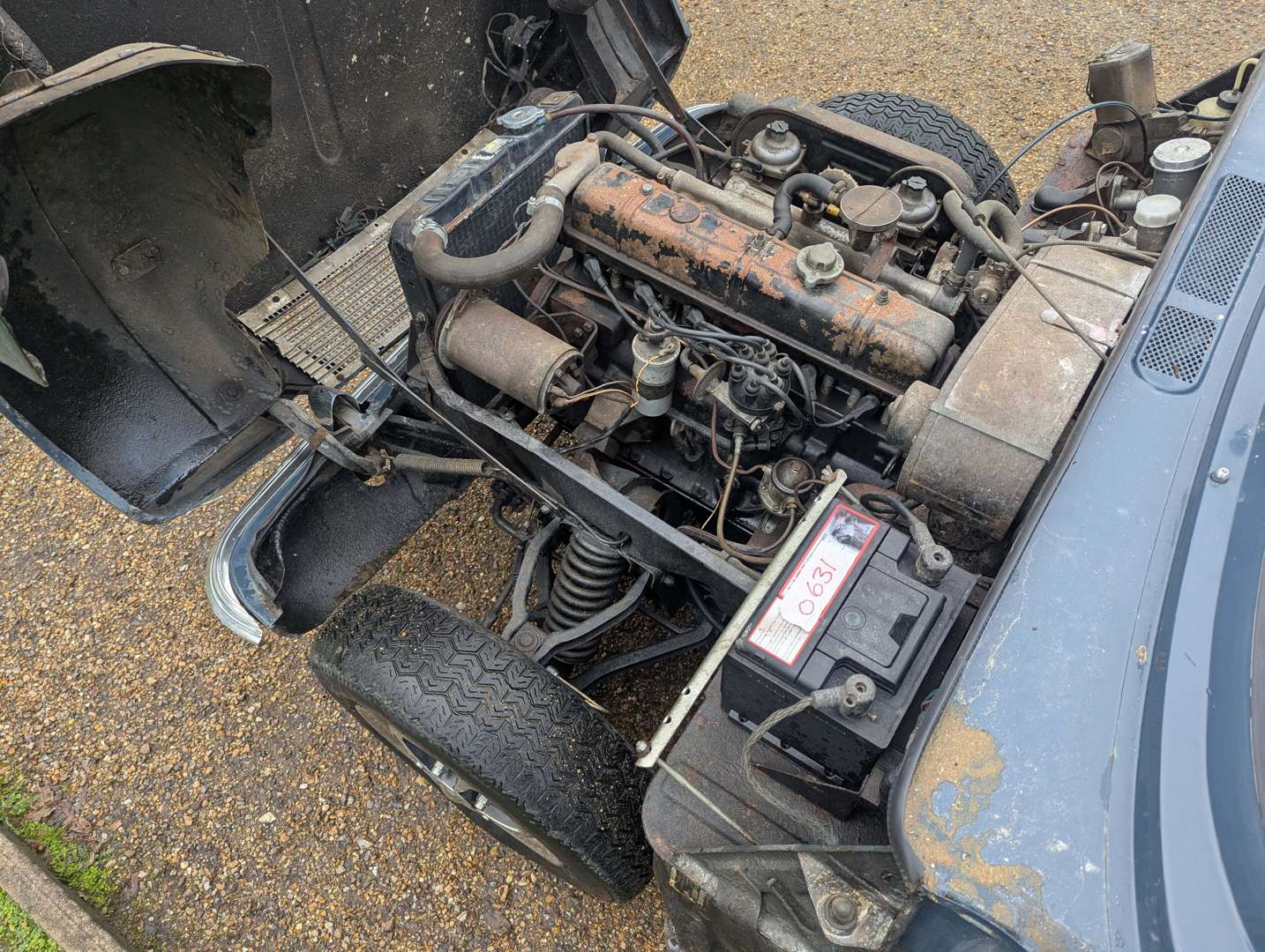 <p>1968 TRIUMPH VITESSE 2.0 CONVERTIBLE</p>