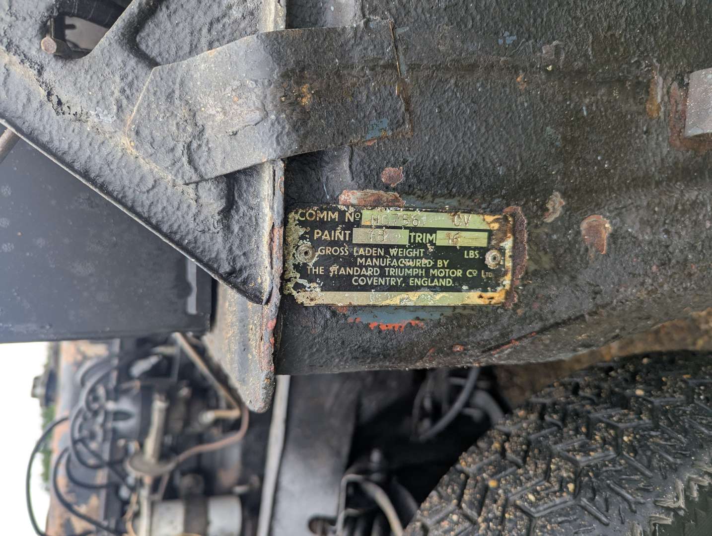 <p>1968 TRIUMPH VITESSE 2.0 CONVERTIBLE</p>