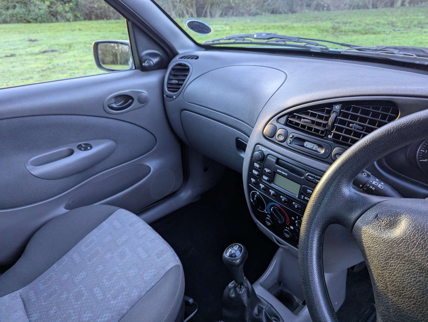 <p>2000 FORD FIESTA LX - ONE REGISTERED OWNER, 4400 MILES FROM NEW</p>