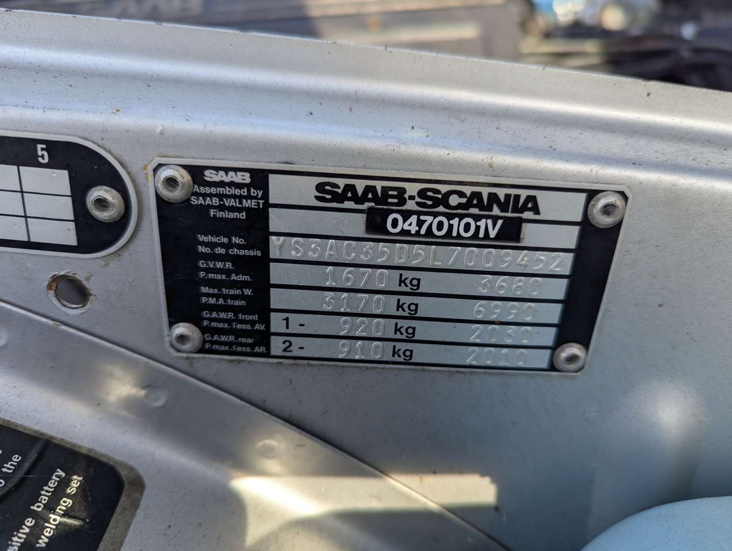 <p>1990 SAAB 900S 16V</p>