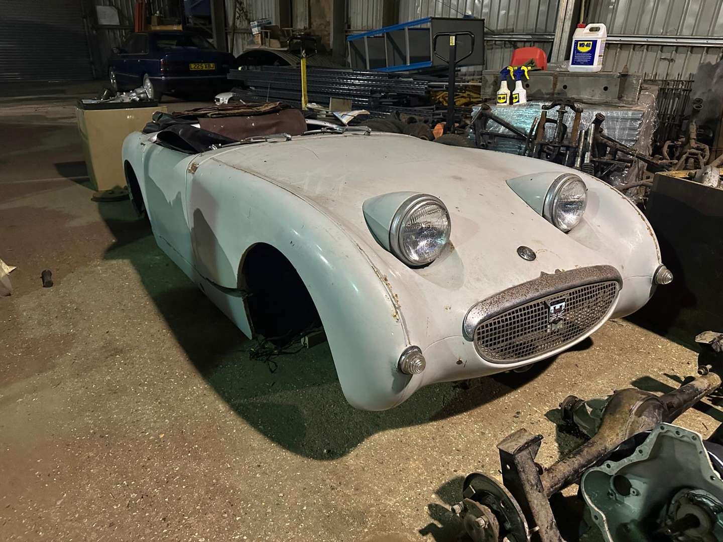 <p>1959 AUSTIN HEALEY FROGEYE SPRITE</p>