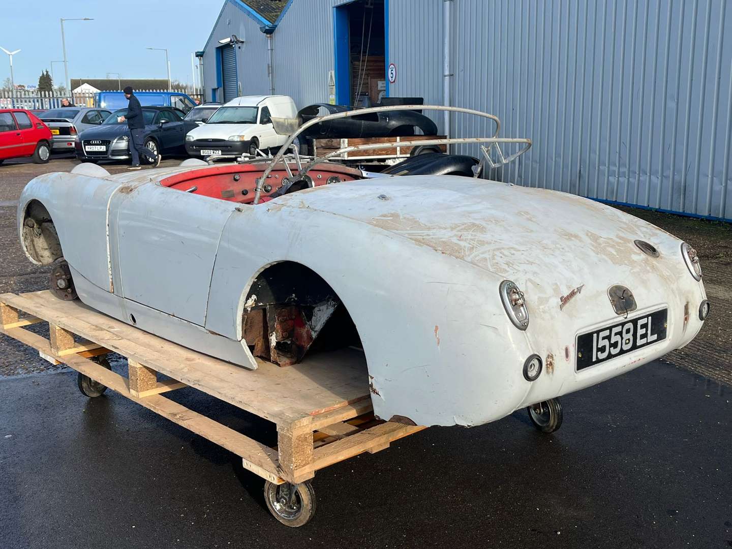 <p>1959 AUSTIN HEALEY FROGEYE SPRITE</p>