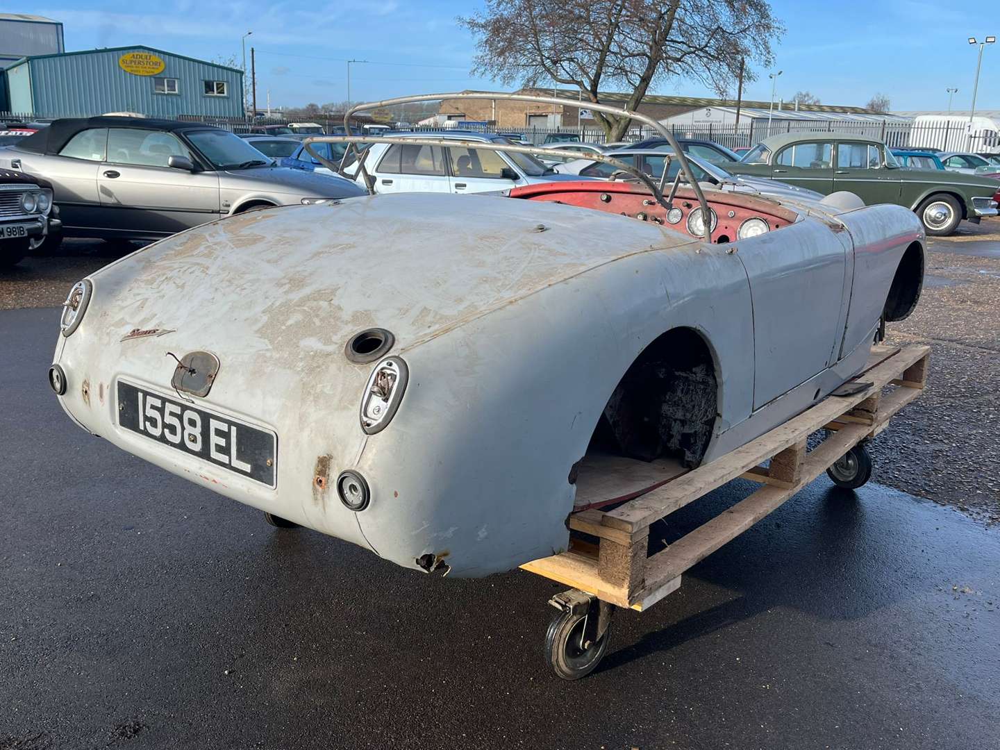 <p>1959 AUSTIN HEALEY FROGEYE SPRITE</p>