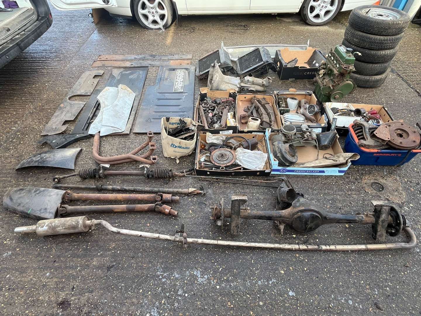 <p>1959 AUSTIN HEALEY FROGEYE SPRITE</p>