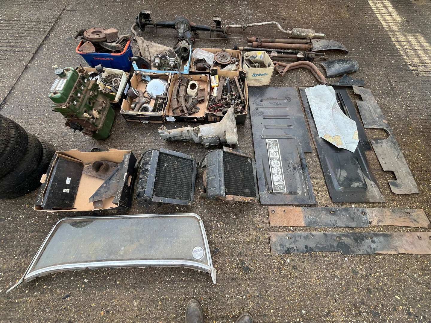 <p>1959 AUSTIN HEALEY FROGEYE SPRITE</p>