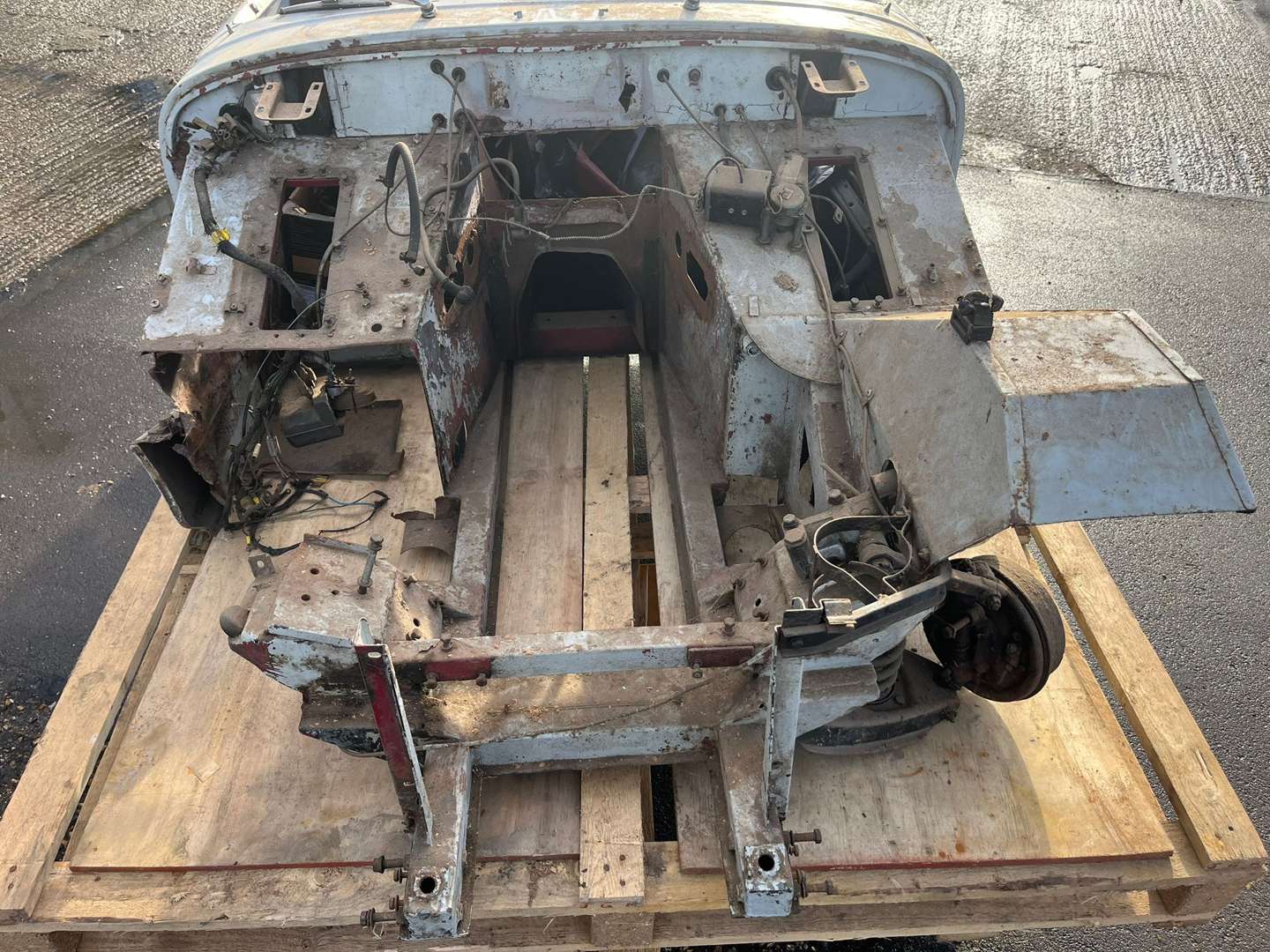 <p>1959 AUSTIN HEALEY FROGEYE SPRITE</p>