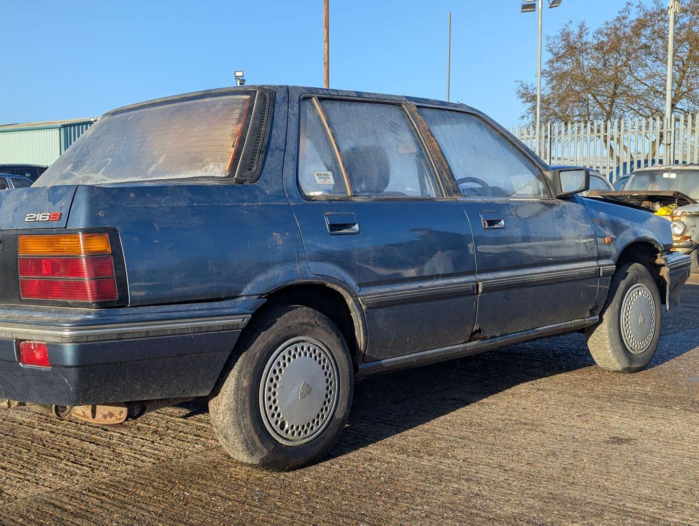 <p>1985 ROVER 216 S</p>