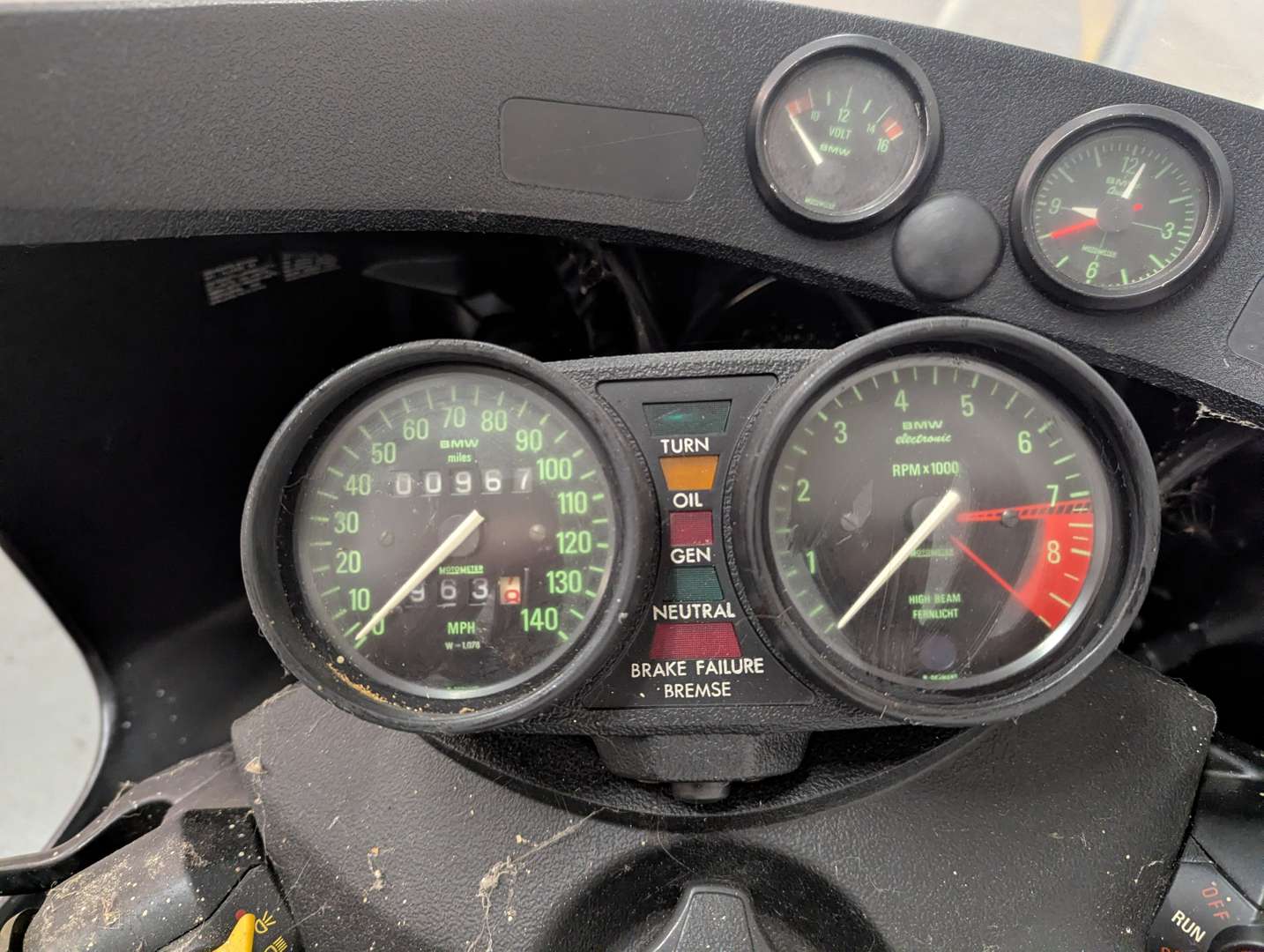 <p>1978 BMW R100 RS - ONE REGISTERED OWNER 967 MILES FROM NEW</p>