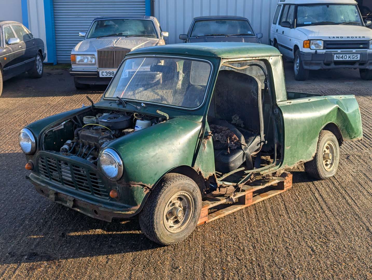 <p>1979 AUSTIN MORRIS MINI 850 PICK-UP</p>