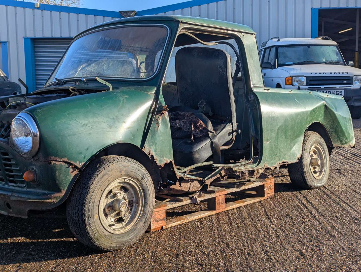 <p>1979 AUSTIN MORRIS MINI 850 PICK-UP</p>