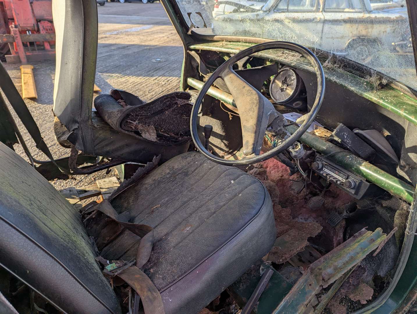 <p>1979 AUSTIN MORRIS MINI 850 PICK-UP</p>