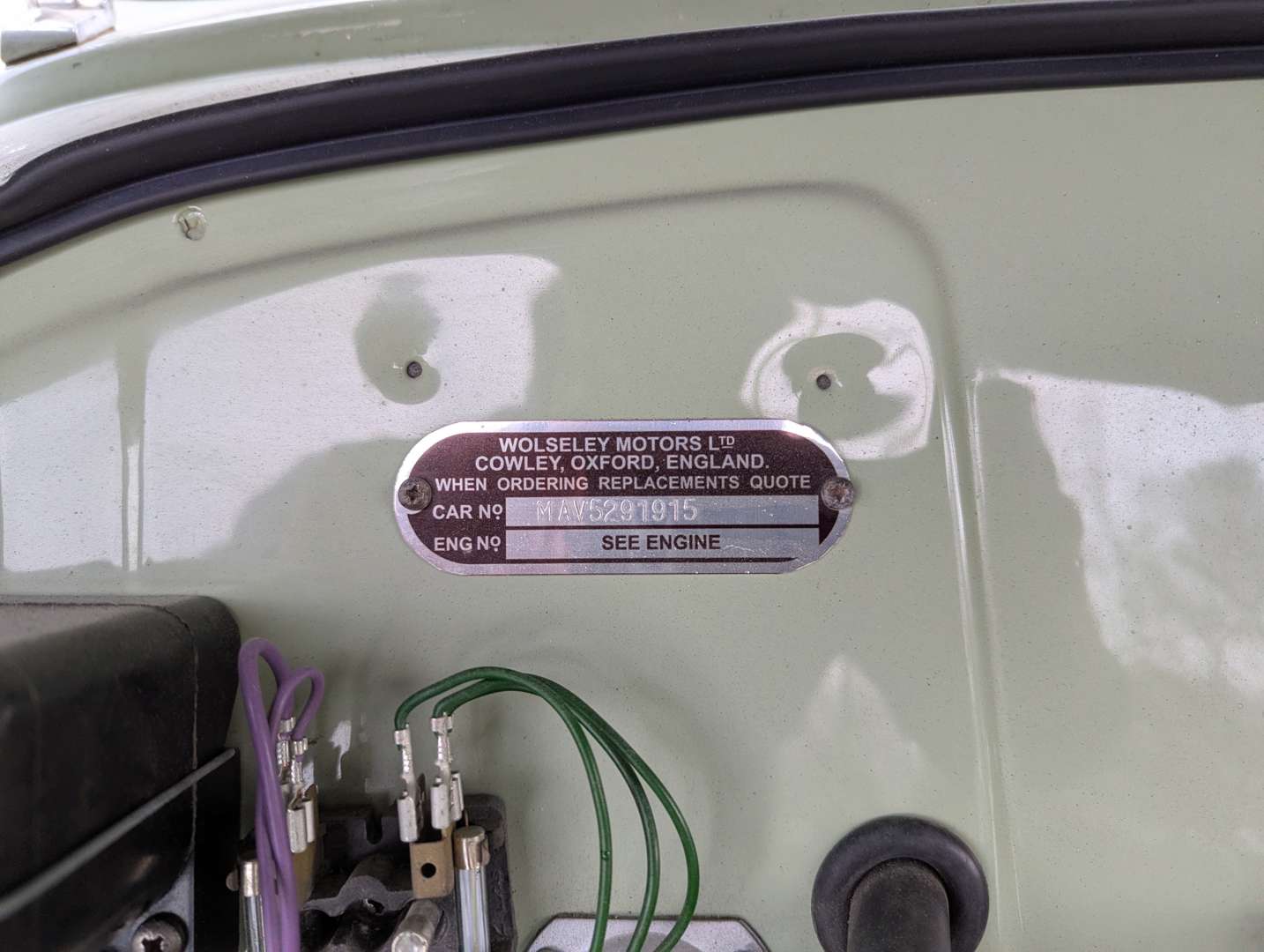 <p>1970 MORRIS 6 CWT VAN</p>