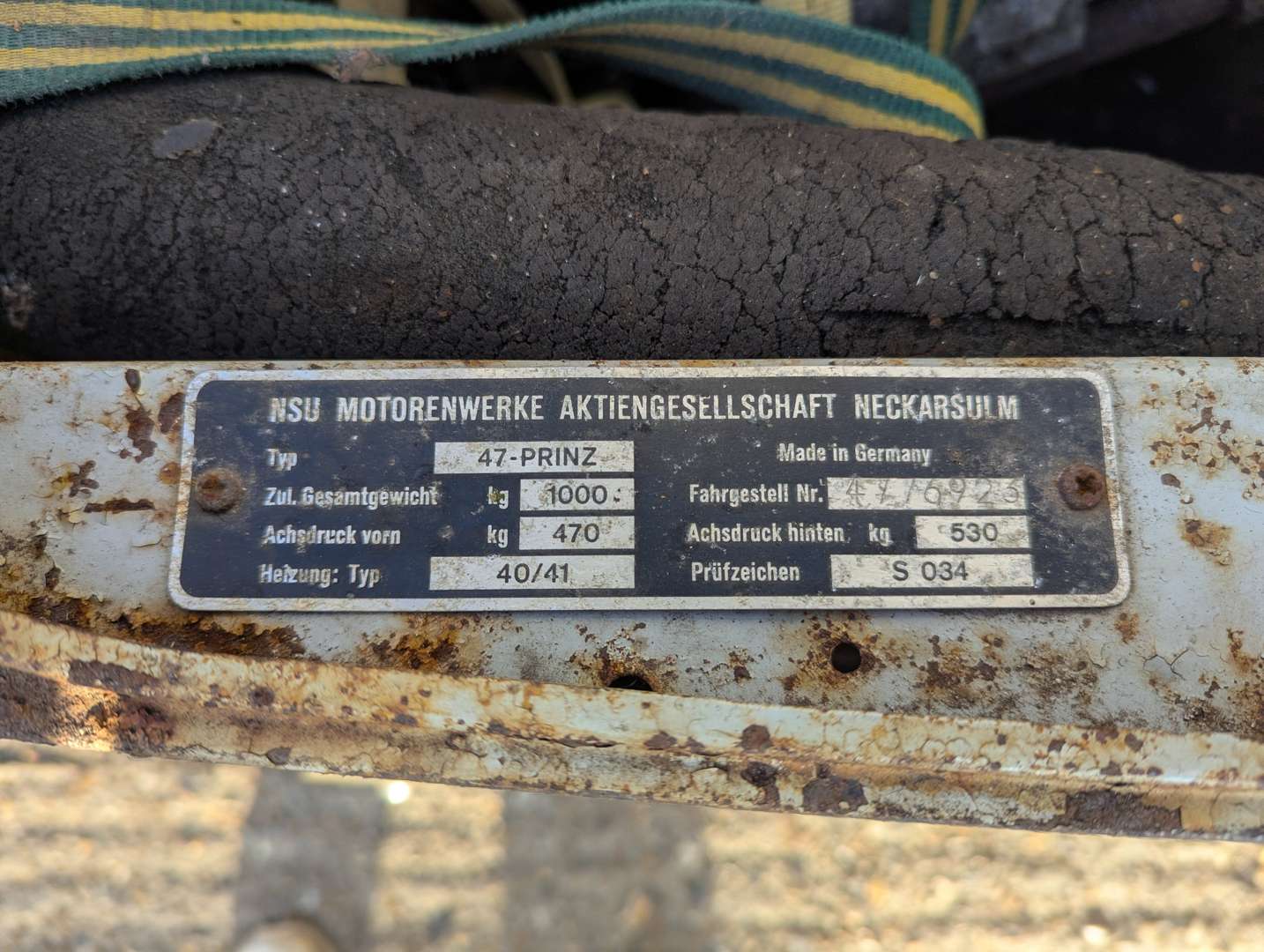 <p>1963 NSU PRINZ 4</p>