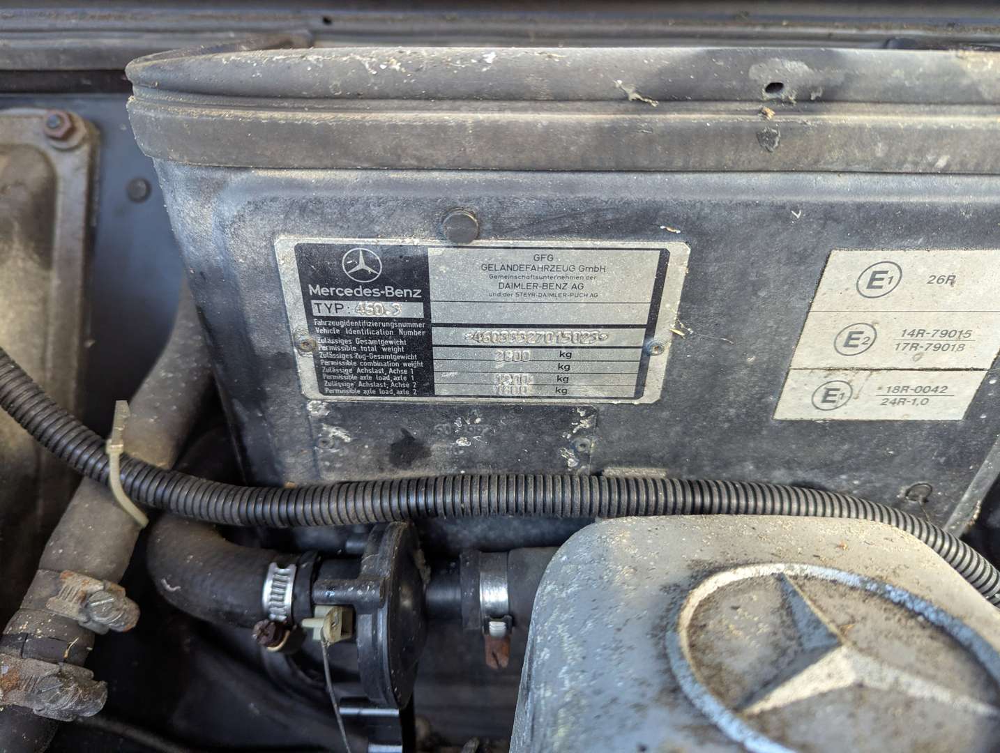 <p>1981 MERCEDES W460 300 GD G-WAGON&nbsp;</p>