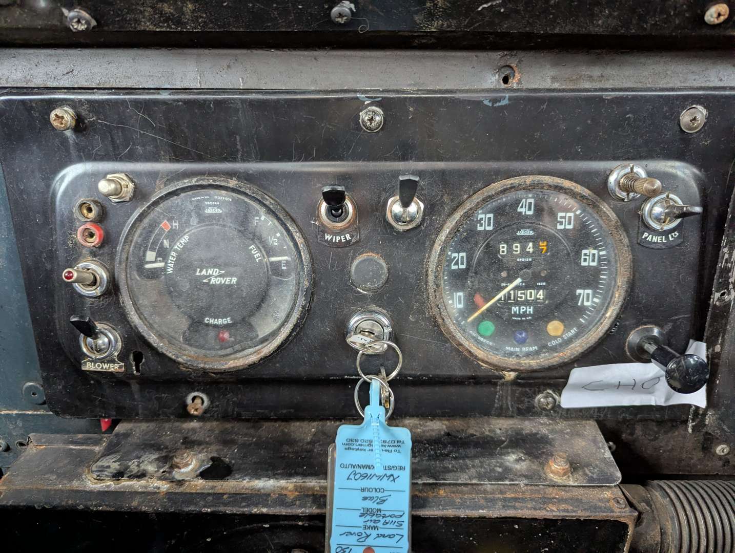 <p>1970 LAND ROVER SERIES IIA AIR PORTABLE ‘LIGHTWEIGHT’</p>