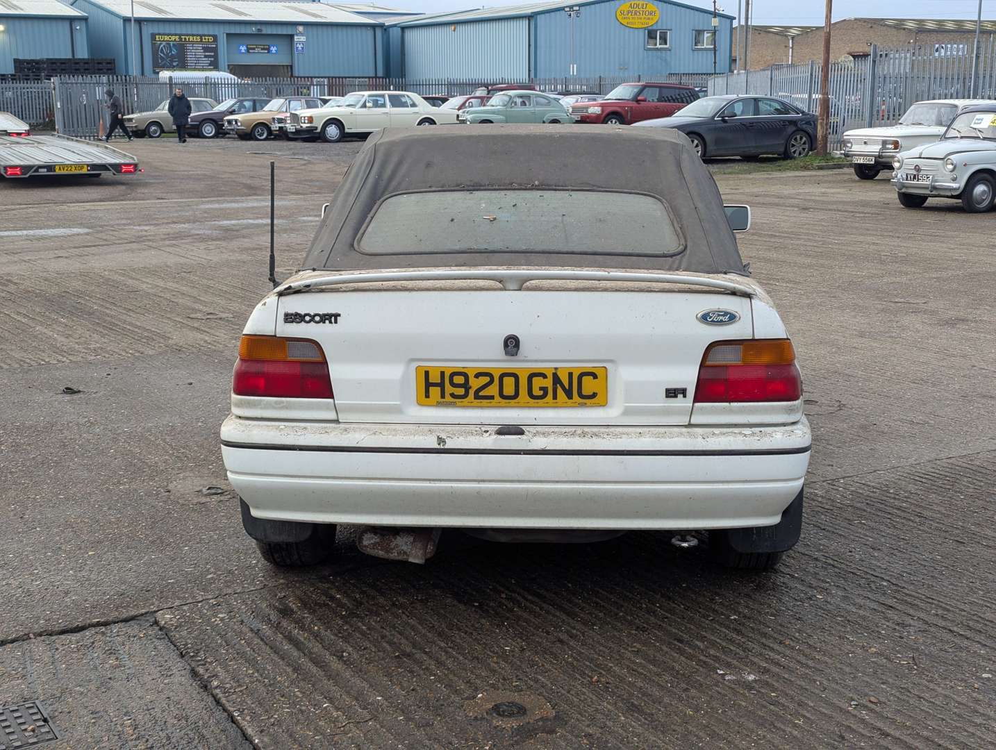 <p>1991 FORD ESCORT 1.6 I CABRIOLET</p>