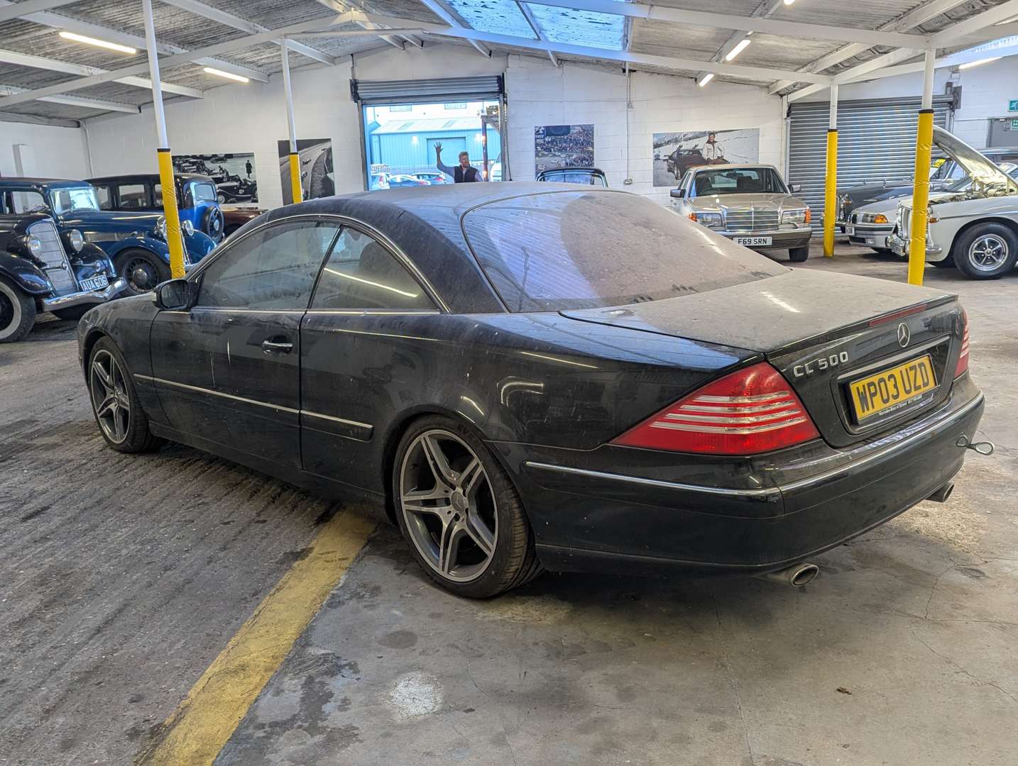 <p>2003 MERCEDES C215 CL500 AUTO</p>