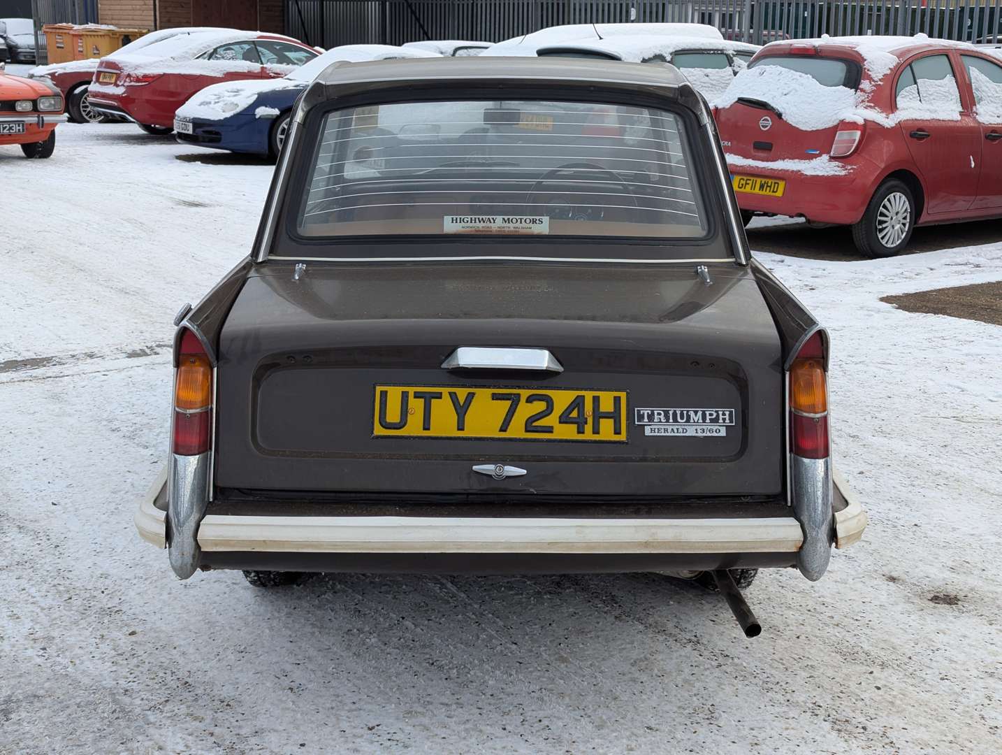 <p>1970 TRIUMPH HERALD 13/60 SALOON</p>