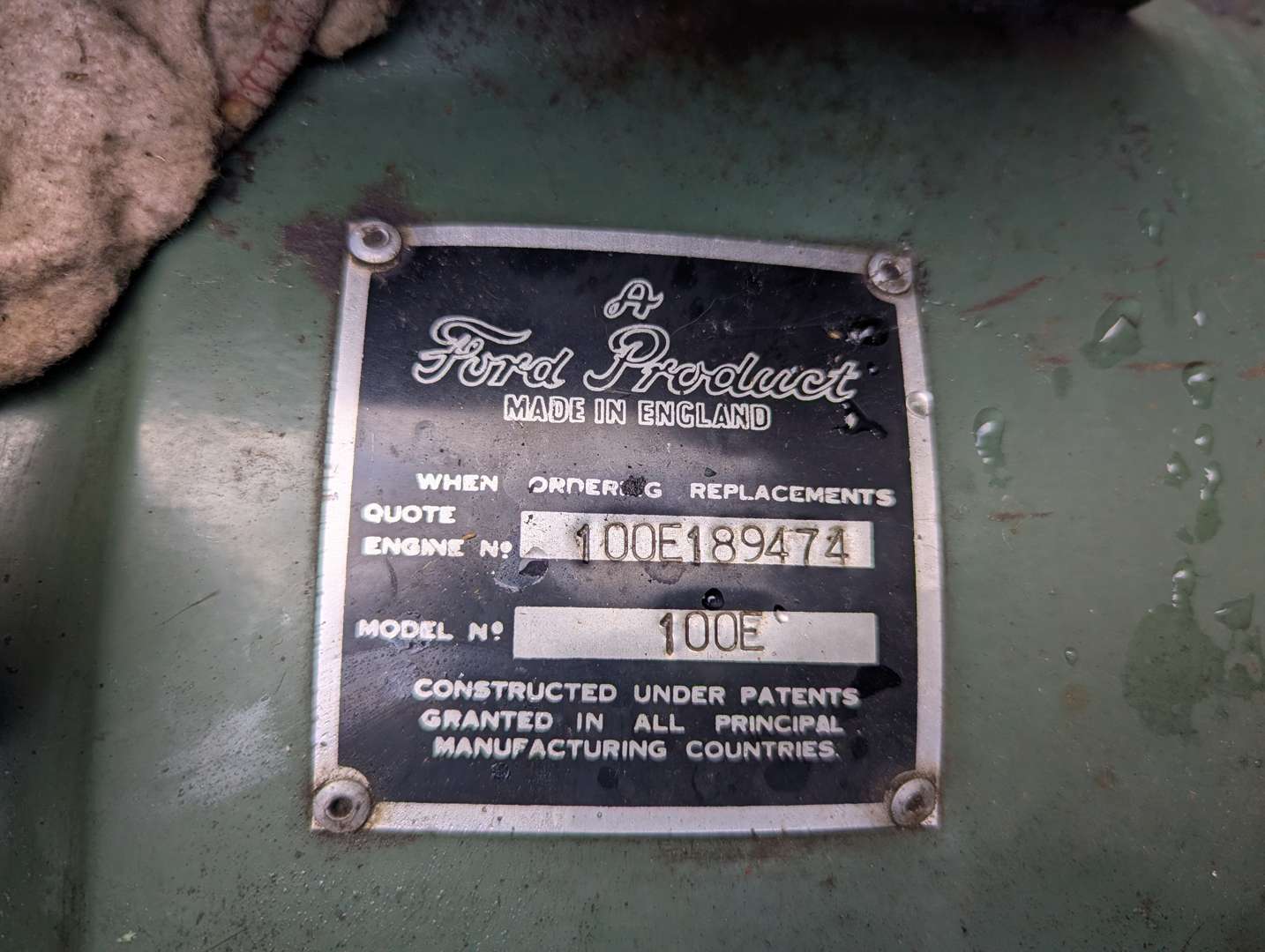 <p>1956 FORD PREFECT SALOON</p>