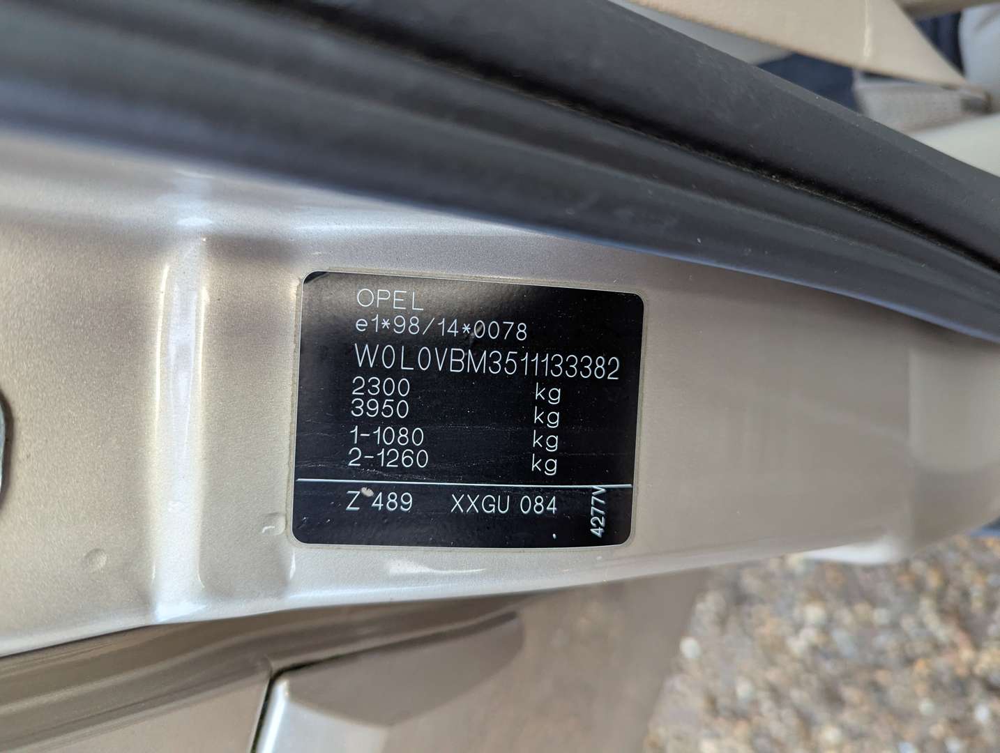 <p>2001 VAUXHALL OMEGA CDX V6 AUTO ESTATE</p>