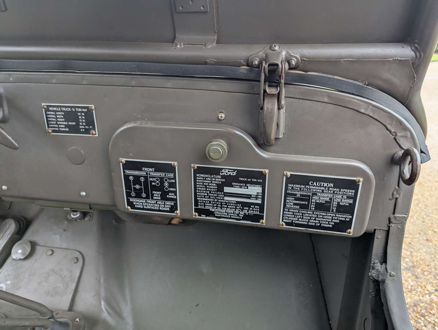 <p>1944 FORD GPW JEEP LHD</p>