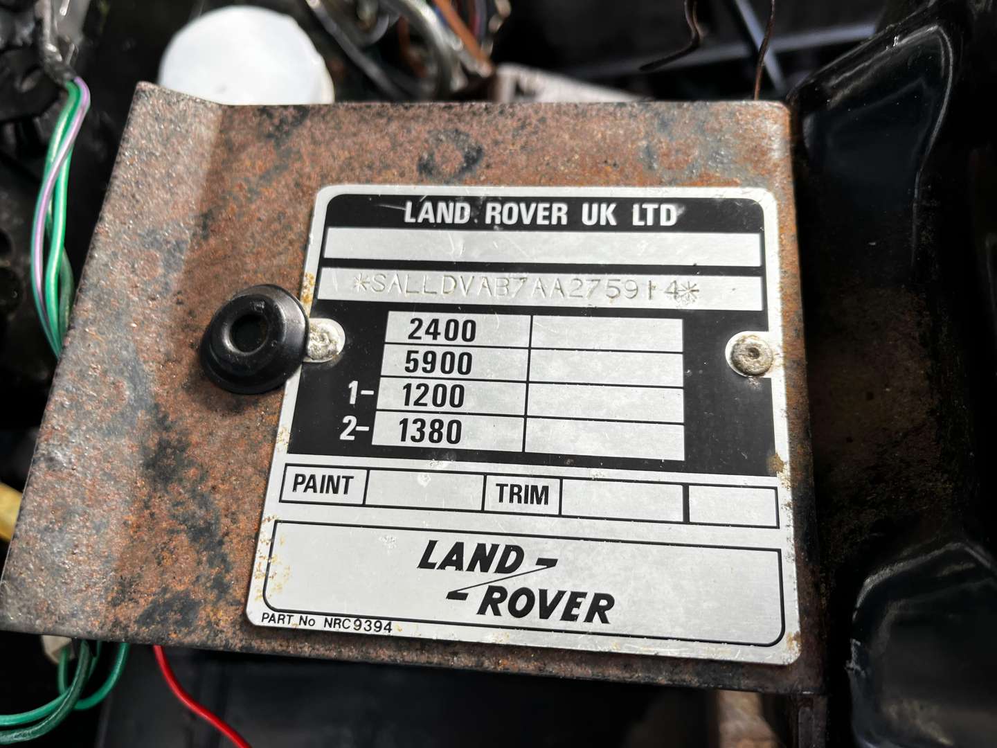 <p>1987 LAND ROVER DEFENDER 90 3.5 V8</p>