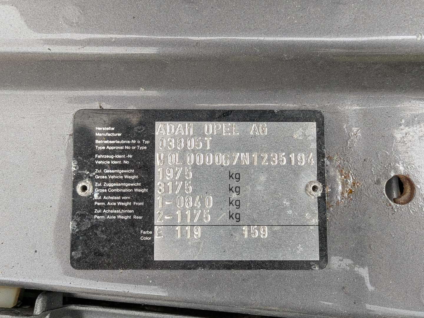 <p>1992 VAUXHALL CARLTON CDI AUTO ESTATE</p>