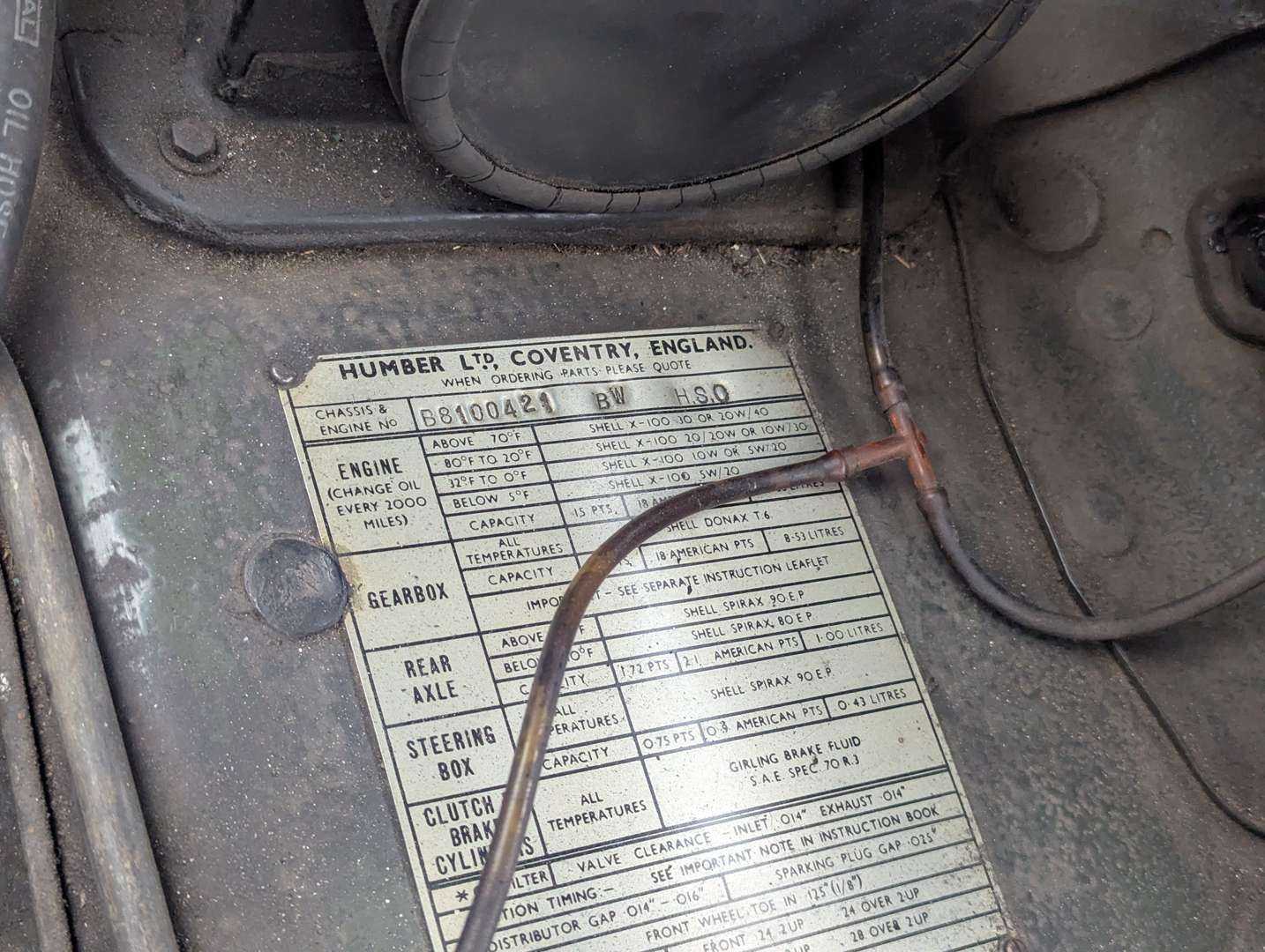 <p>1961 HUMBER SUPER SNIPE SERIES III</p>