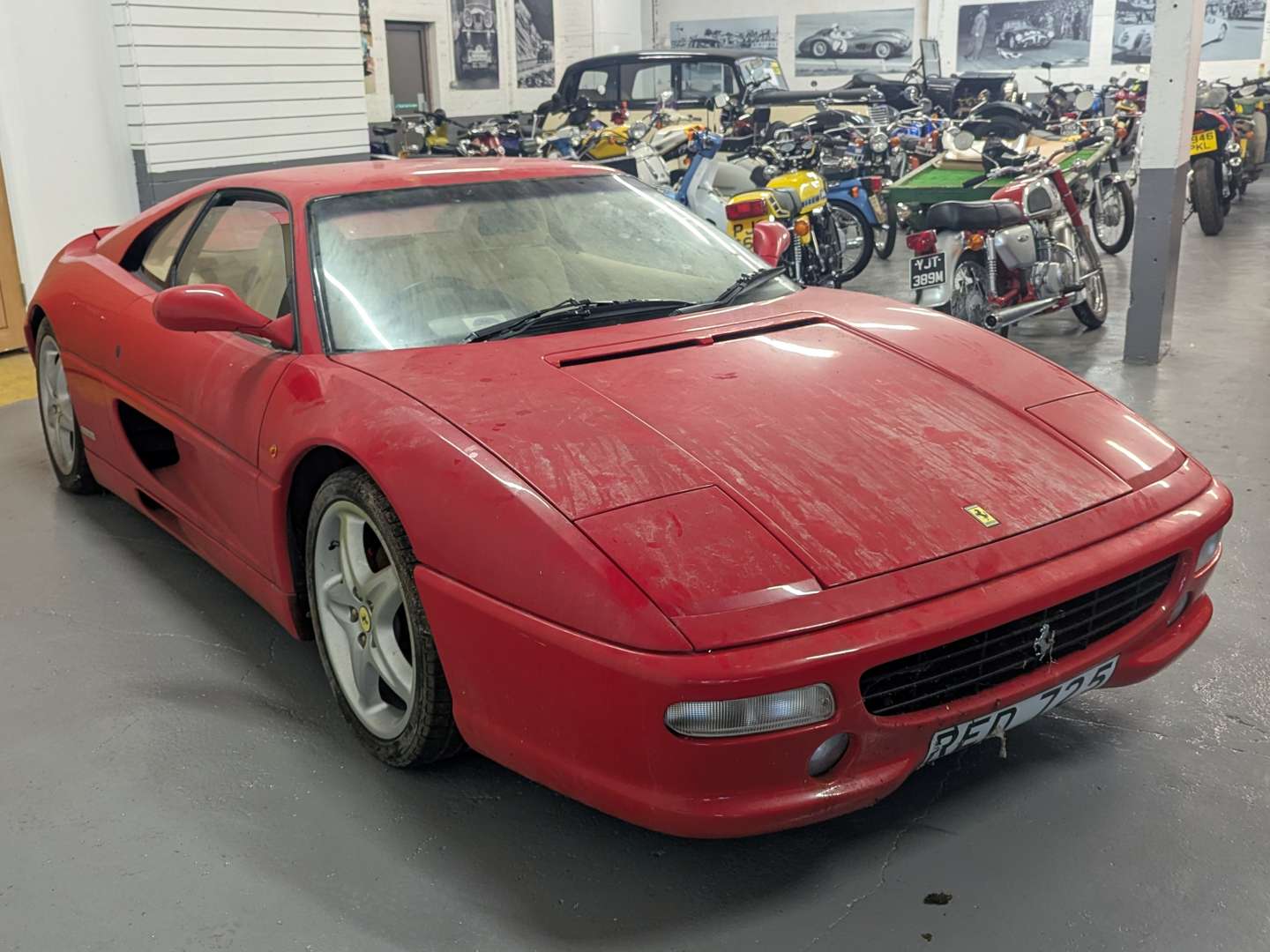 <p>1998 FERRARI F355 F1 BERLINETTA - ONE OWNER 2,800 MILES</p>